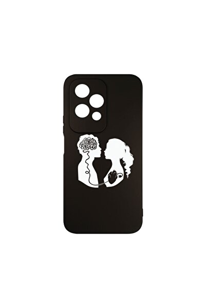 bestcase Husă Premium din Silicon, Compatibilă cu Honor 200 Lite, Love With B...