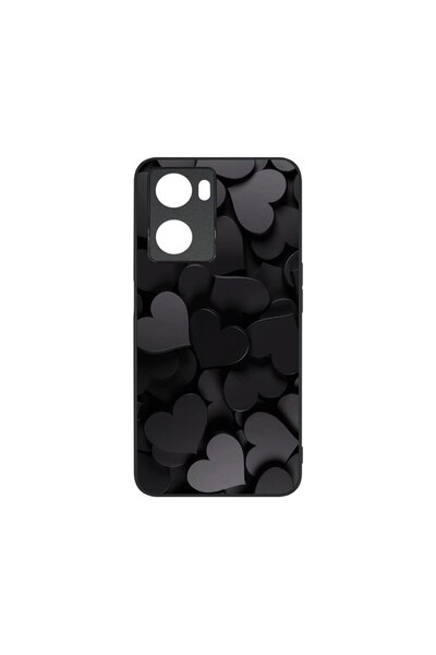 bestcase Husa BestCase® Slim Glassy, Compatibilă cu OPPO A77 4G / A77s, Inimi...