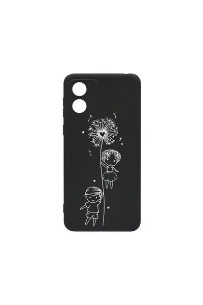 bestcase ¬Æ Husa Slim SIlicon 0.8MM, Compatibila Cu Motorola Moto E14, Girl A...
