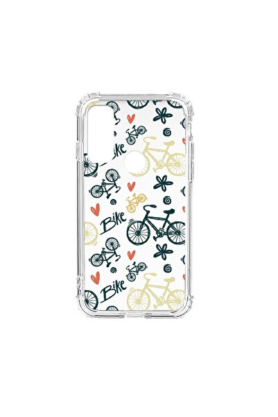 bestcase Husa Anti Shock Silicon Compatibila cu Motorola Moto E30, Bike Love,...