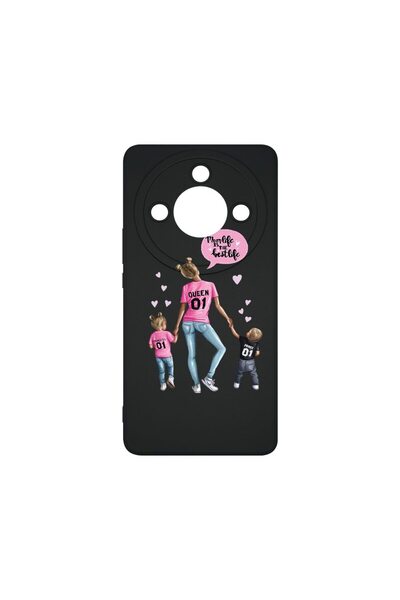 bestcase Λεπτή Θήκη Σιλικόνης 0.8MM, Συμβατή με Honor Magic6 Lite, Σχέδιο Μαμ...