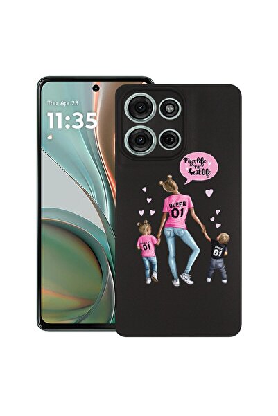 bestcase Θήκη για Motorola Moto G Power (2025) με σχέδιο  "Mom Life " με αγόρ...