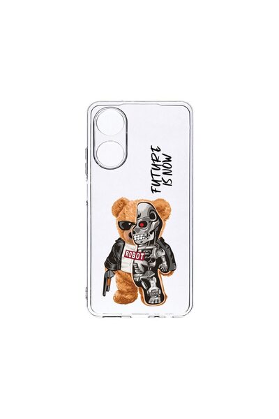 bestcase Прозрачен силиконов калъф 2ММ, съвместим с OPPO A98 5G, Наполовина р...