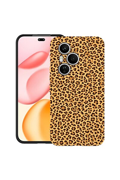 bestcase ¬Æ Husa pentru OPPO Reno13 5G din Silicon Ultra Slim cu Design Leopa...