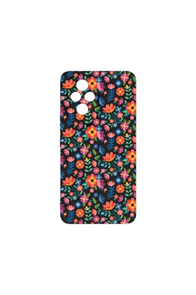 bestcase Husă Premium din Silicon, Compatibilă cu Honor 200, Model Floral, Su...