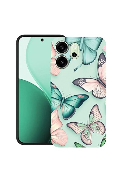 bestcase Υπέρλεπτη Θήκη TPU Συμβατή με OPPO Reno15 Pro, με Σχέδιο Πεταλούδας,...