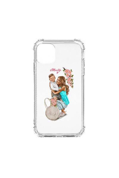 bestcase Husă antișoc din silicon compatibilă cu Realme C11 (2021), Mom Life ...