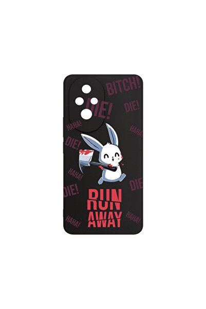 bestcase Husa pentru Honor 200 5G, BestCase¬Æ Slim SIlicon 0.8MM, Run away!, ...