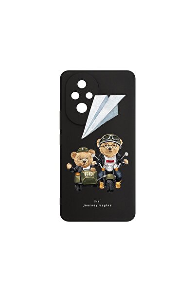 bestcase Husa pentru Honor 200 Pro, BestCase¬Æ Slim SIlicon 0.8MM, Teddy On T...