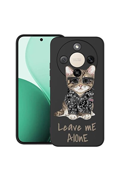 bestcase Θήκη TPU Υπέρλεπτη Συμβατή με Honor Magic8 Lite, Leave Me Alone Cat,...