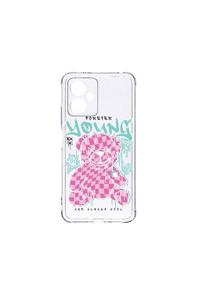 bestcase Калъф за Motorola Moto G55, BestCase® Anti Shock 1.5MM, Мече, запазе...
