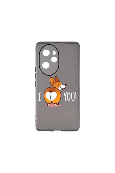bestcase Θήκη Σιλικόνης Γραφίτη 1.5MM, Συμβατή με Honor 100 Pro, Έιμοτζι χαρι...