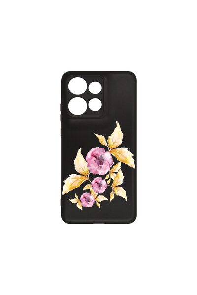 bestcase Λεπτή Θήκη Σιλικόνης για Motorola Edge 50 Neo, Παστέλ Λουλούδια, 190...