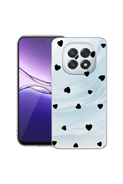 bestcase Husă pentru OPPO F29 cu model inimioare, din silicon transparent sub...
