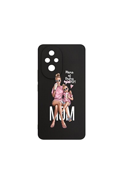 bestcase Husa pentru Honor 200 5G, BestCase¬Æ Slim SIlicon 0.8MM, Girl Mom Ma...