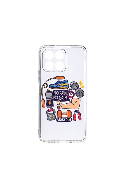 bestcase Husa BestCase¬Æ Clear Silicon, Compatibila Cu Honor X8 5G, No Pain N...