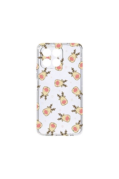 bestcase Husa BestCase¬Æ Clear Silicon, Compatibila Cu Honor 70 Lite, Xmas, A...