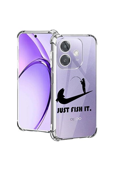 bestcase ¬Æ Husa pentru OPPO A60 5G / A40 / A40M, Anti Shock 1.5MM, Just Fish...