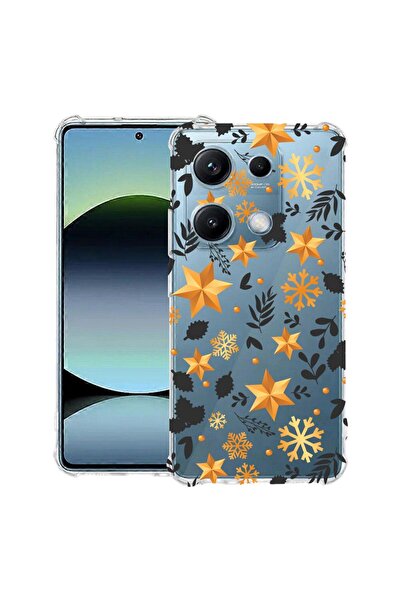 bestcase Αντικραδασμική Θήκη Συμβατή με OPPO A6 Pro, με Σχέδιο Χρυσά Αστέρια,...