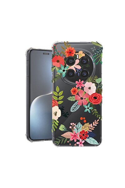 bestcase Θήκη για Honor Magic7 Pro, Αντικραδασμική 1.5MM, Λουλούδια, Προστασί...