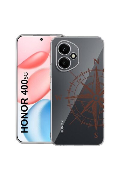 bestcase ¬Æ Husa Clear Silicon pentru Honor 400, Compass, 2036423 T 971