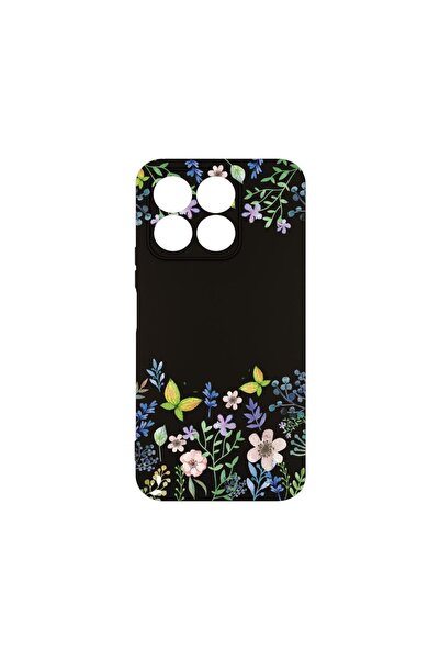 bestcase Husă pentru Honor X6b, BestCase® Slim Premium Silicon 1.2MM, Fluturi...