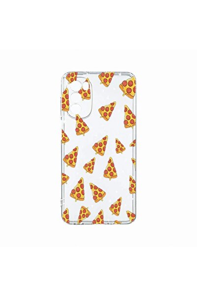 bestcase Husa Silicon, Compatibila Cu Motorola Moto G82 / Moto G52, Pizza, Re...