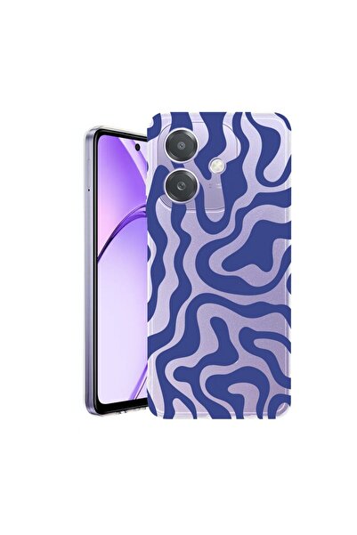 bestcase Husa pentru OPPO A40 / A40M, BestCase¬Æ Clear Silicon 2MM, Blue Abst...
