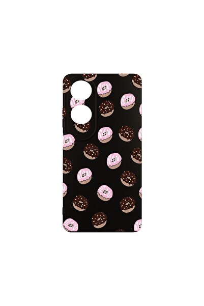 bestcase Husa BestCase¬Æ Slim SIlicon 0.8MM, Compatibila Cu OPPO A60, Donuts,...