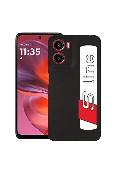bestcase ¬Æ Husa pentru Motorola Moto G05, Audi S Line, Slim Silicon 0.8MM, A...