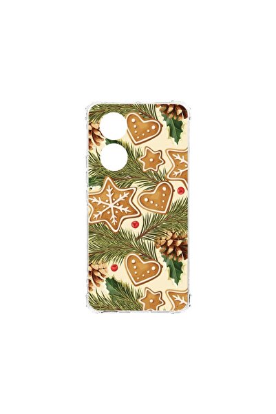 bestcase Αντικραδασμική Θήκη 1.5MM, συμβατή με OPPO A38, Σχέδιο Χριστουγέννων...