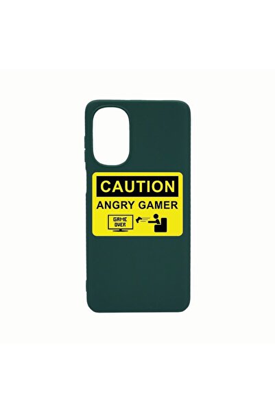 bestcase Husa Silicon, Compatibila Cu Motorola Moto G62 5G, Angry Gamer, Rezi...