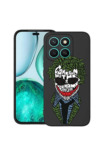 bestcase Husă pentru Honor X8C, Caligrafie De ce ești atât de serios?, Silico...