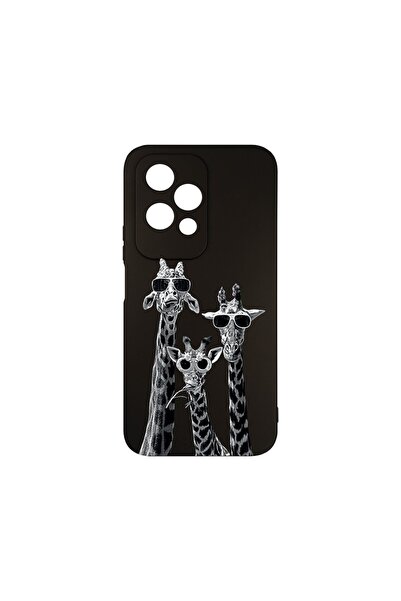 bestcase ¬Æ Husa Premium Silicon, Compatibila Cu Honor 200 Lite, Cool Giraffe...