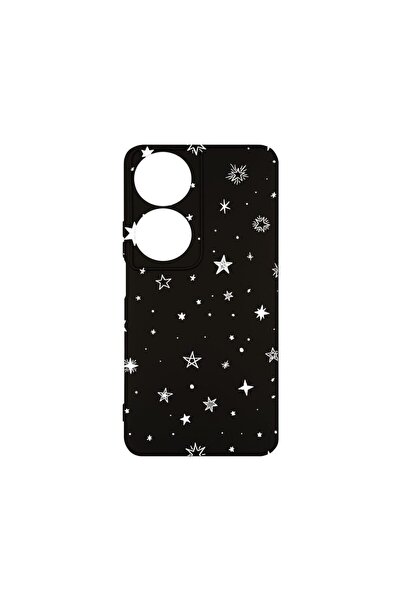 bestcase Θήκη Σιλικόνης Premium, Συμβατή με Honor X7b, Σχέδιο Αστέρια, Λεπτή ...