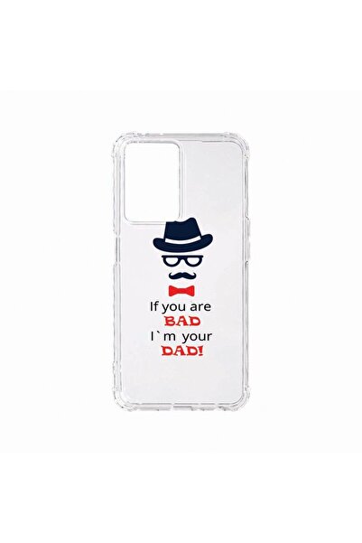 bestcase Αντικραδασμική Θήκη, Συμβατή με OPPO A77, Bad Dad, Αντοχή σε κραδασμ...