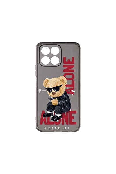 bestcase Графитен силиконов калъф 1.5ММ, съвместим с Honor X6, дизайн  "Пусни...