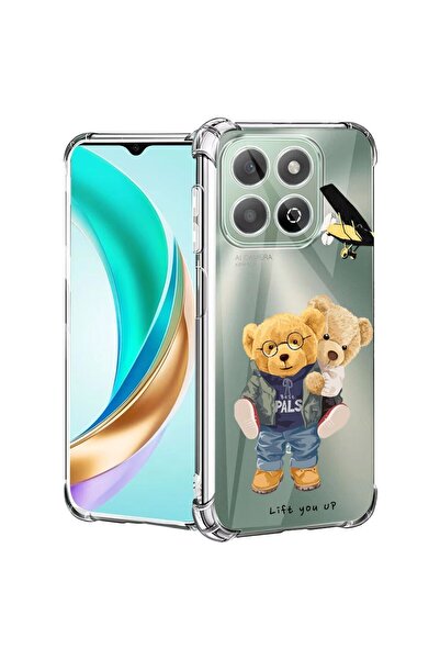 bestcase ¬Æ Husa compatibila Honor X8C, Anti Shock 1.5MM, Teddy Bear Lift me ...