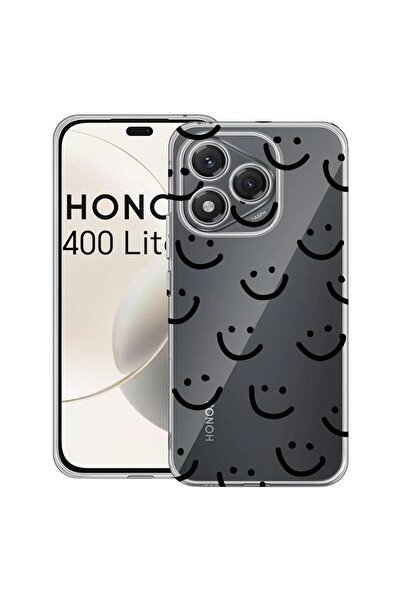 bestcase Husa pentru Honor 400 Lite 5G, BestCase¬Æ Clear Silicon 2MM, Smiley,...