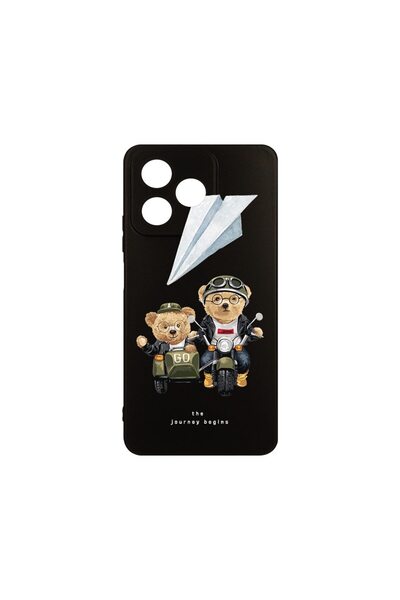 bestcase Husa pentru OPPO A40, BestCase¬Æ Slim SIlicon, Teddy On The Road, Pr...