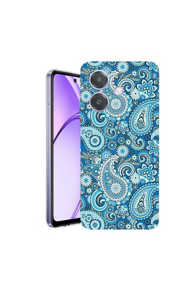 bestcase Husa pentru OPPO A40 / A40M, BestCase¬Æ Clear Silicon 2MM, Blue Non-...