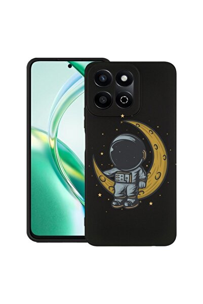bestcase ¬Æ Husa pentru Honor 200 Smart, Slim Silicon, Astronaut on Moon, Pro...