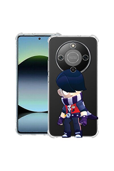 bestcase Αντικραδασμική Θήκη 1.5mm Συμβατή με Honor Magic8 Lite, με σχέδιο Br...