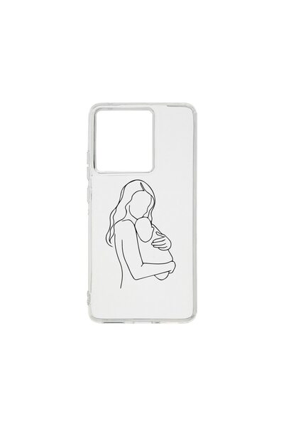 bestcase ¬Æ Husa Clear Silicon 2MM, Compatibila Cu Motorola Edge 50 Pro, Moth...