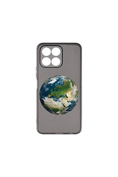 bestcase Θήκη Σιλικόνης Γραφίτη 1.5MM, Συμβατή με Honor X8 5G, Γήινο σχέδιο, ...