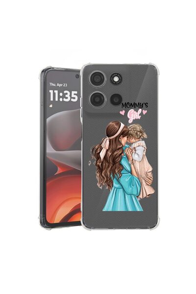 bestcase ¬Æ Husa Anti Shock Compatibila cu Motorola Edge 60 Neo, Mommy's Girl...
