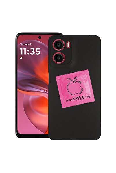 bestcase ¬Æ Husa pentru Motorola Moto E15 / Moto G05, Apple taste pink, Slim ...