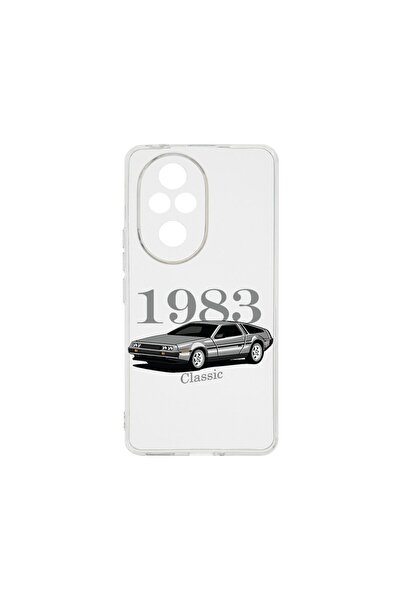 bestcase ¬Æ Husa Clear Silicon 2MM, Compatibila Cu Honor 200, Classic Car, An...