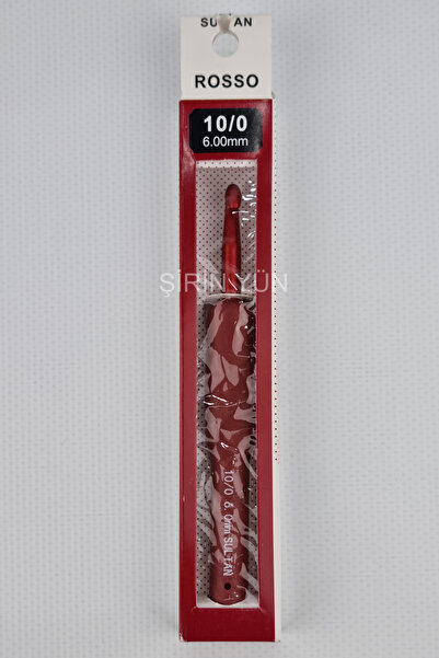 Sultan Rosso Yumuşak Saplı Örgü Tığı 6 mm