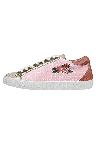 Dogo Kadın Vegan Deri Pembe Sneakers - Peak Tasarım